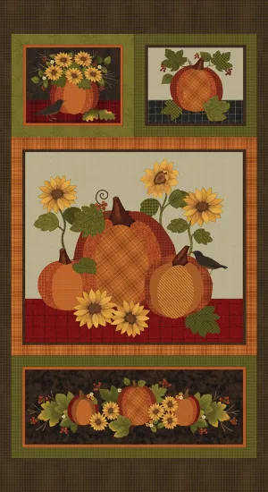 A Wooly Autumn Panel # 13055B-99