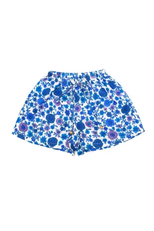 Briar Shorts Linen Indigo Dahlia