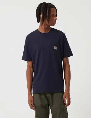 Carhartt-WIP Pocket T-Shirt - Dark Navy Blue