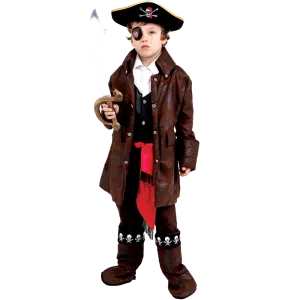 Caribbean Pirate Costume - Kids