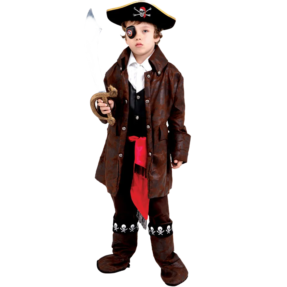 Caribbean Pirate Costume - Kids