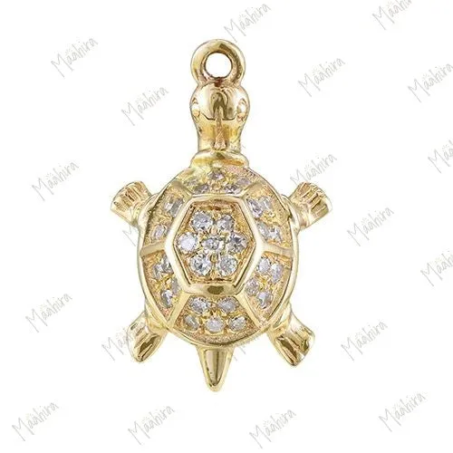 Diamond Turtle Charm