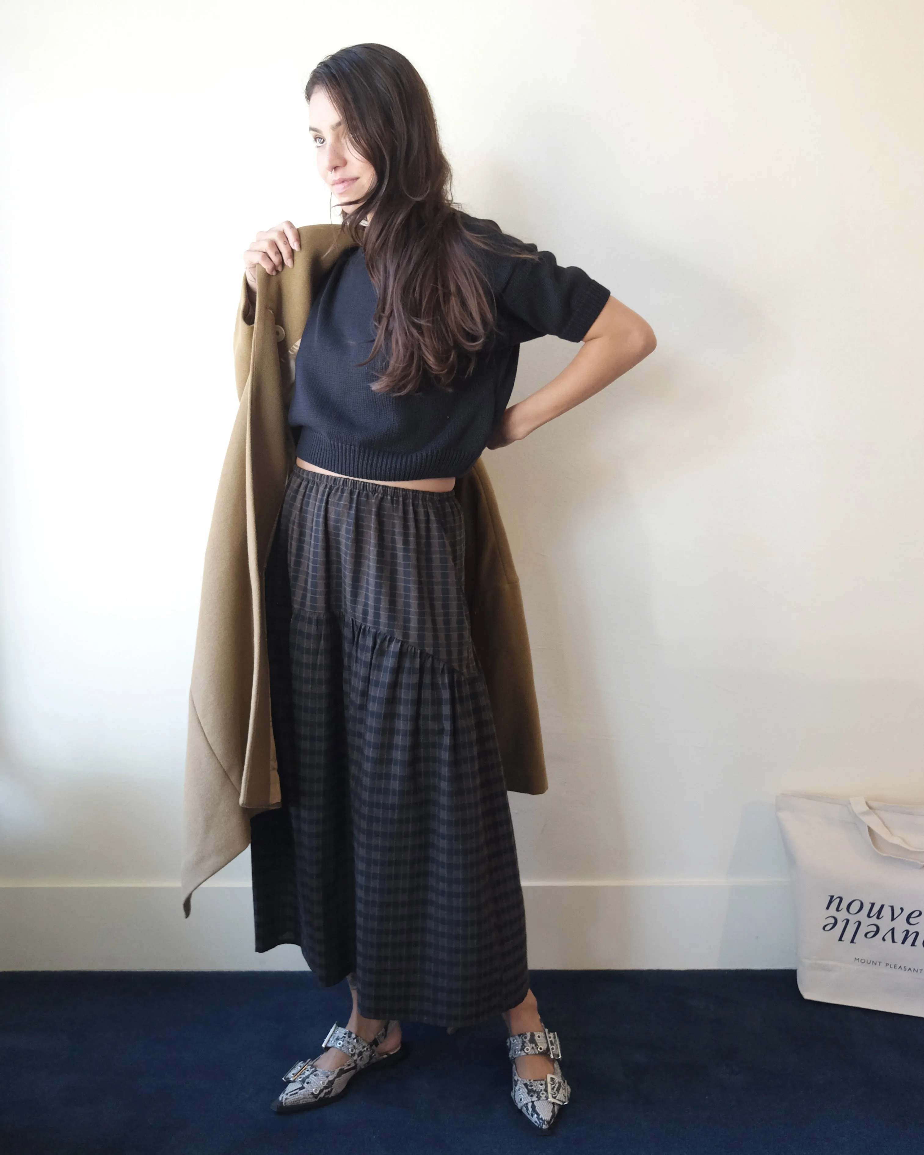 Field Skirt, Dutch Plaid
