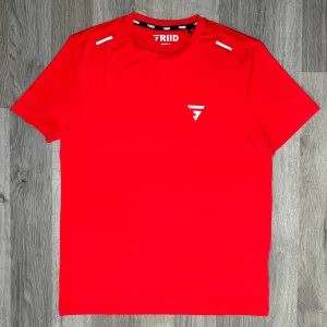 GRIID Flow Tee Dark Red