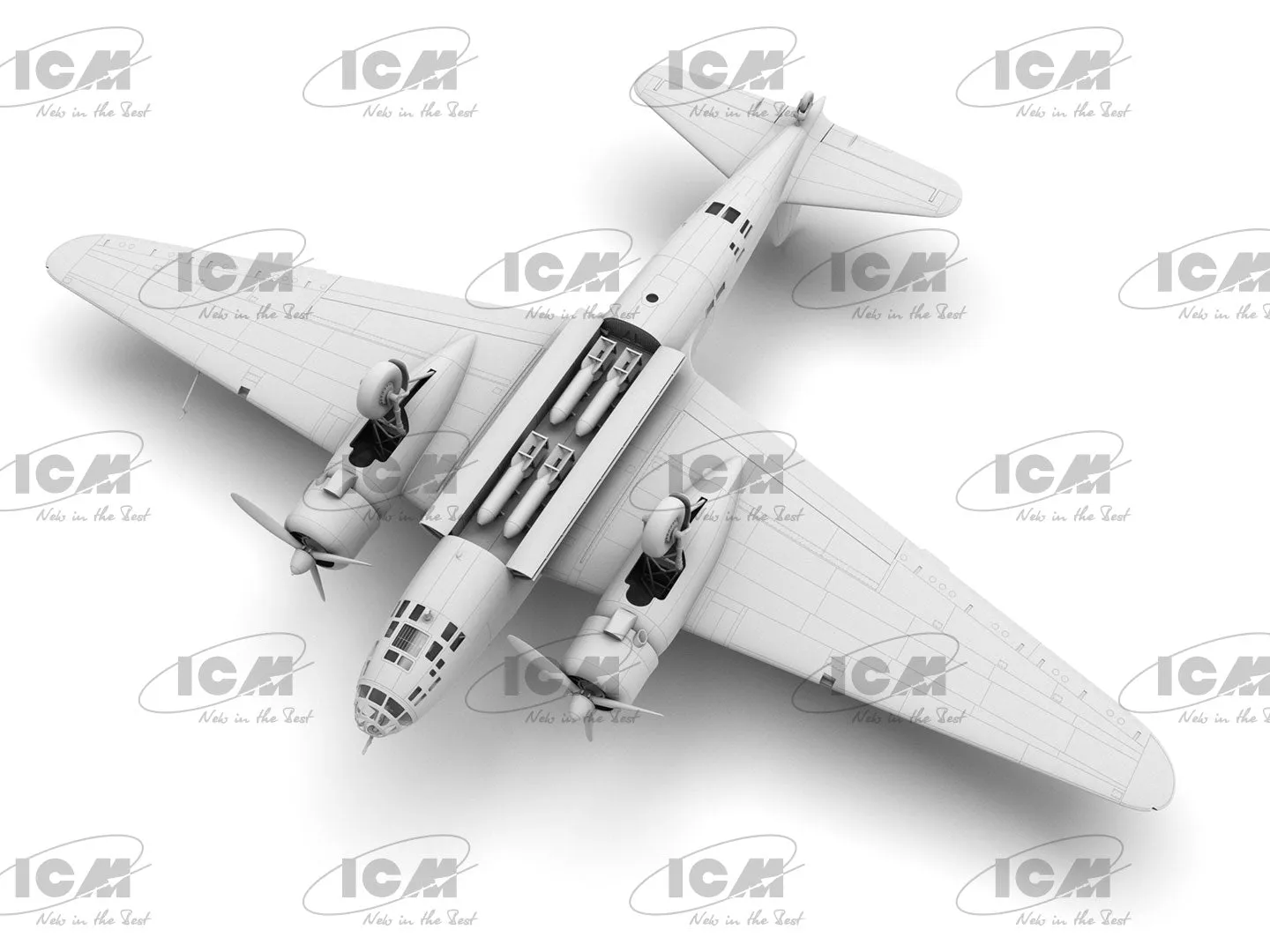 icm 1/48 Japanese Ki21Ia Sally Heavy Bomber kIT