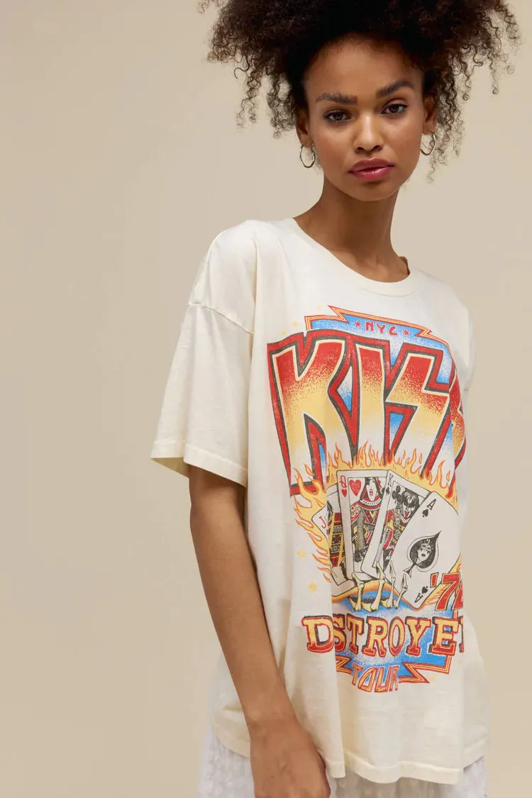 Kiss Destroyer Tour 76 Merch Tee