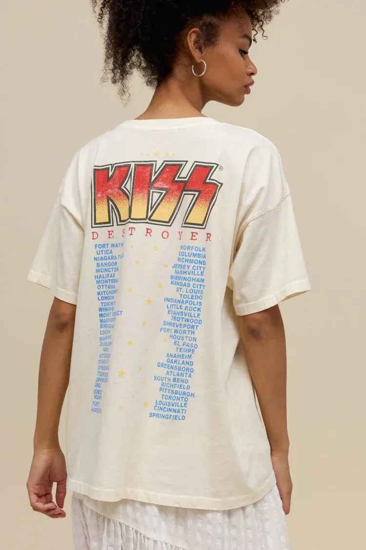 Kiss Destroyer Tour 76 Merch Tee