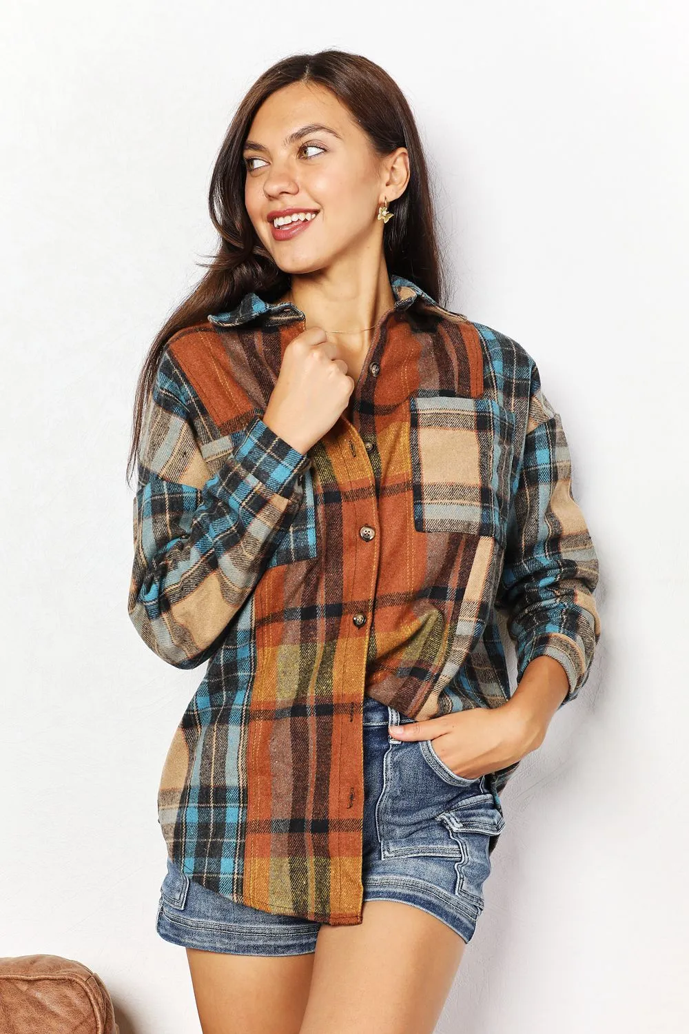 Multi Plaid Shirt