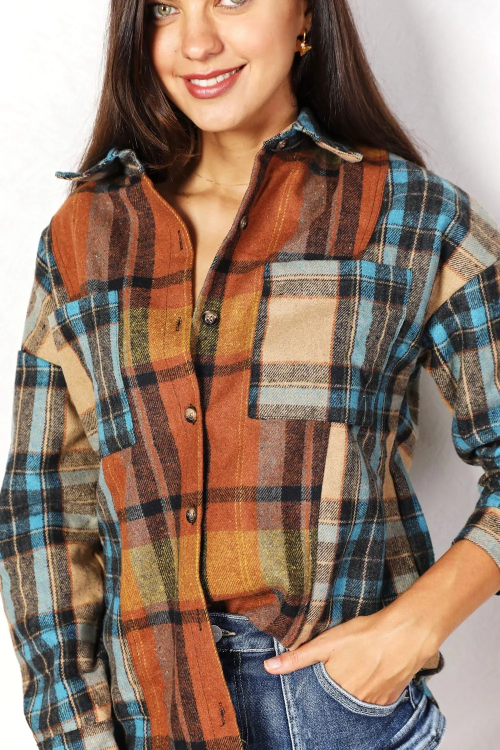 Multi Plaid Shirt