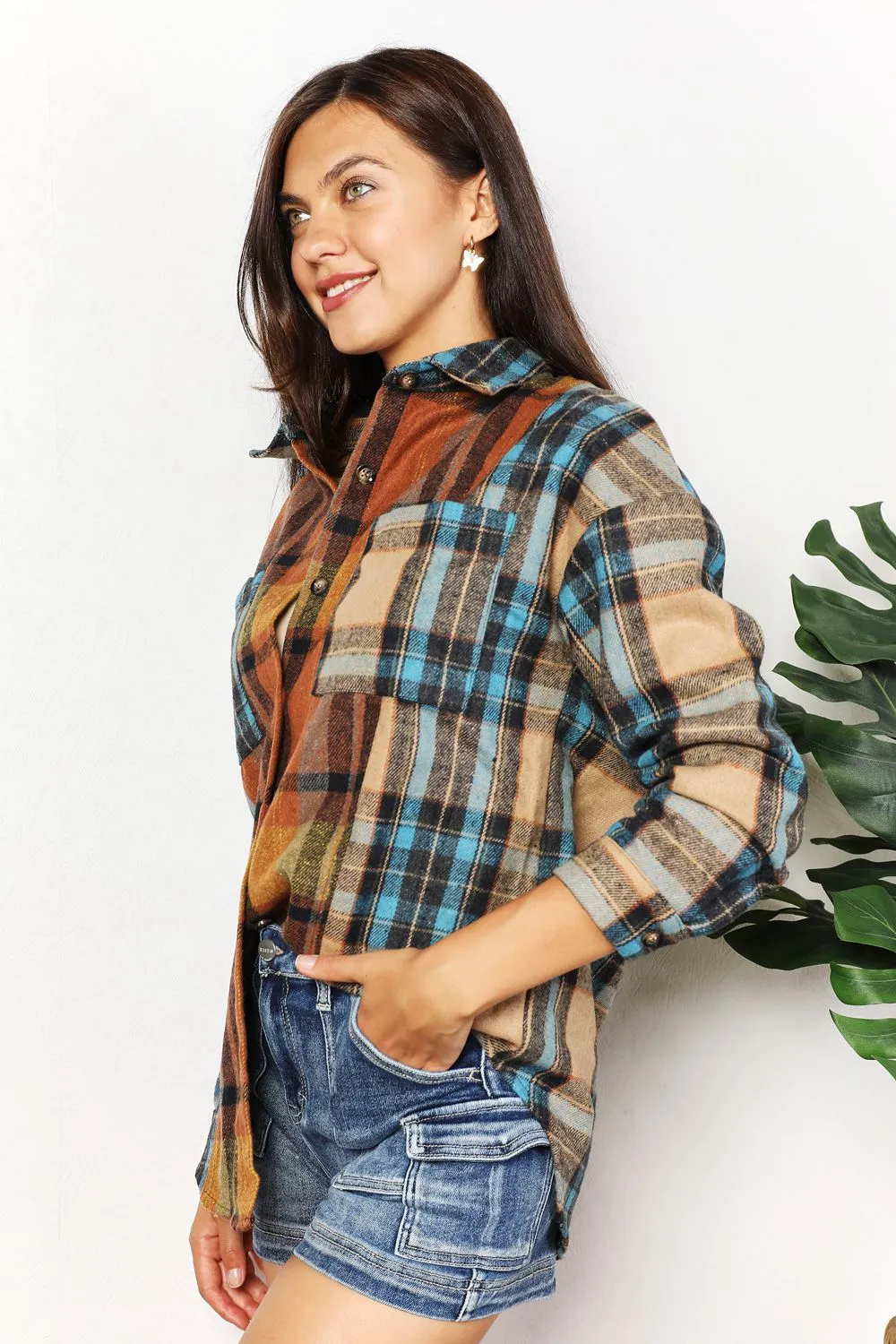 Multi Plaid Shirt