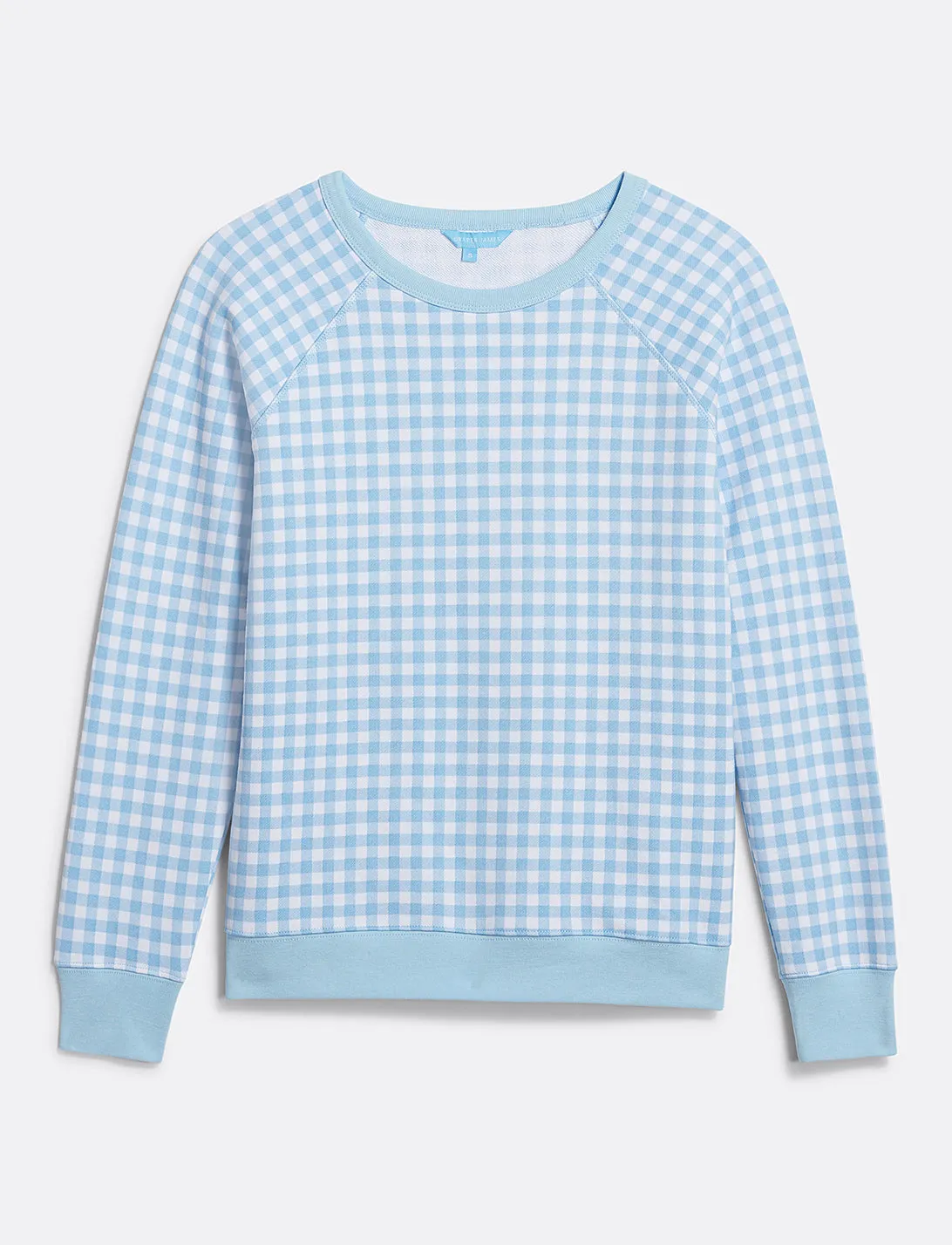 Natalie Sweatshirt in Gingham
