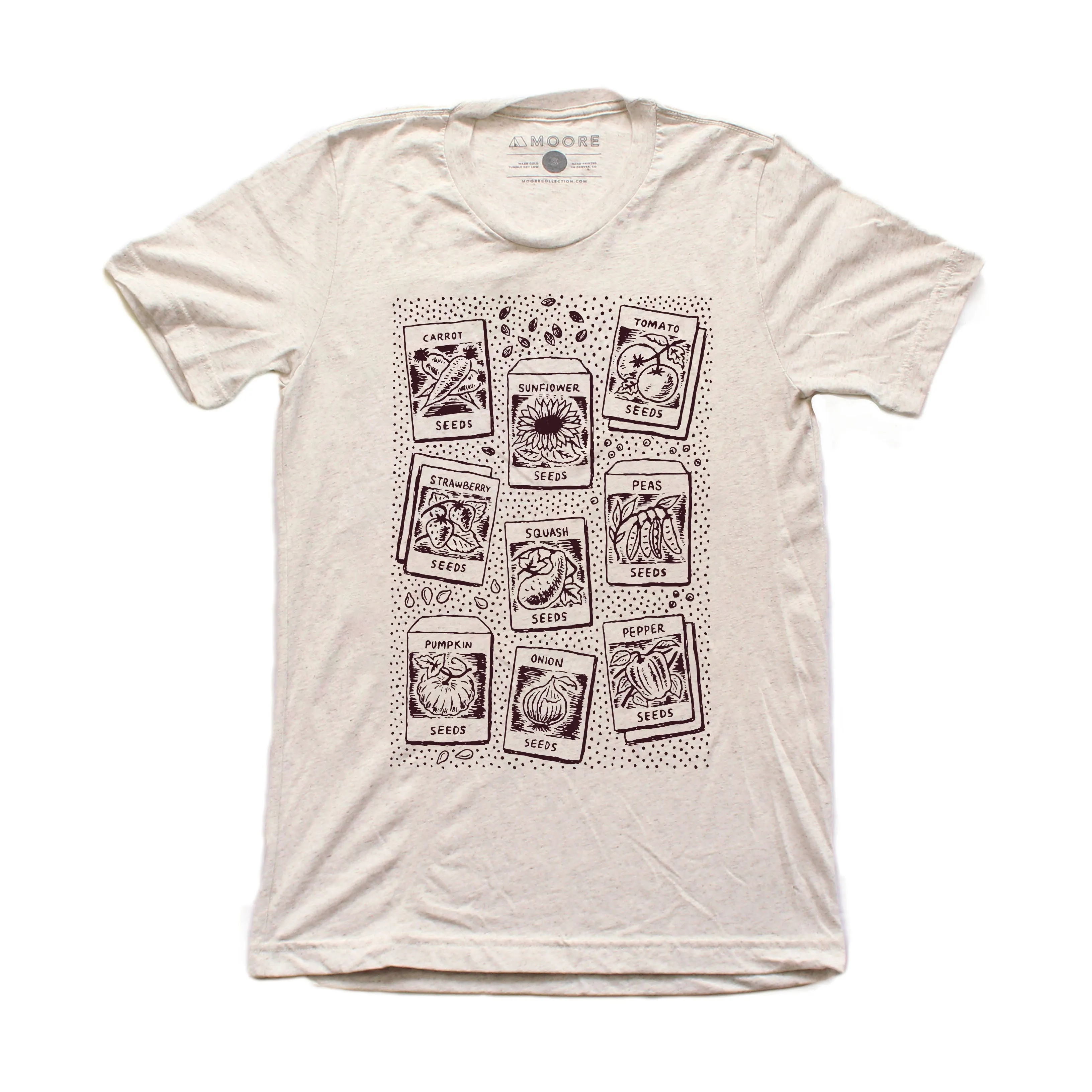 Seed Pack Tee-Oatmeal
