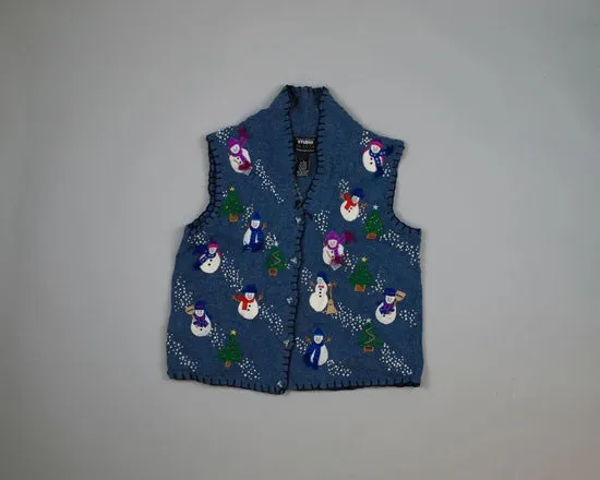 Snow Attack-Small Christmas Sweater