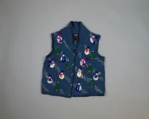 Snow Attack-Small Christmas Sweater