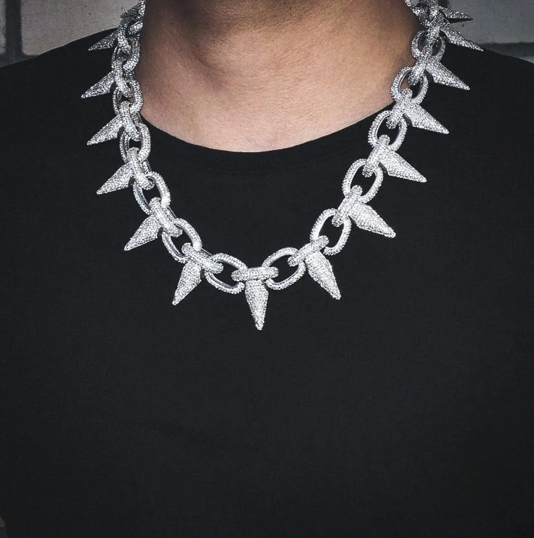 The Rising Star®- Spiked Cuban Chain Link