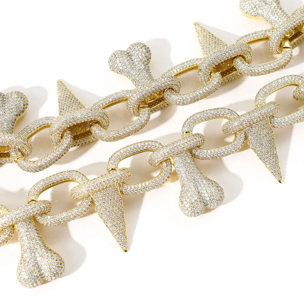 The Rising Star®- Spiked Cuban Chain Link