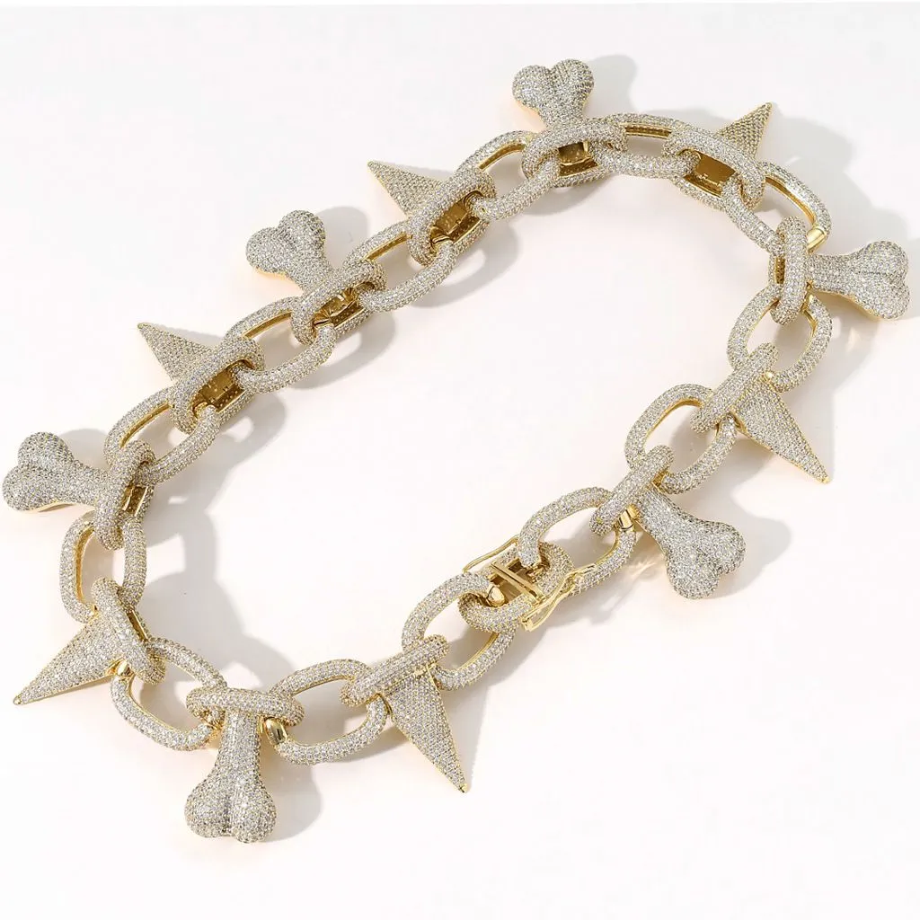 The Rising Star®- Spiked Cuban Chain Link