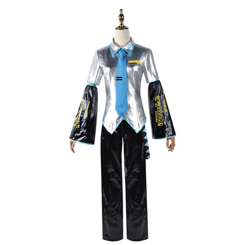 Vocaloid Hatsune Miku Mikuo Male Cosplay Costume