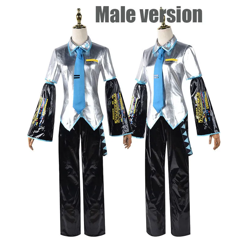 Vocaloid Hatsune Miku Mikuo Male Cosplay Costume