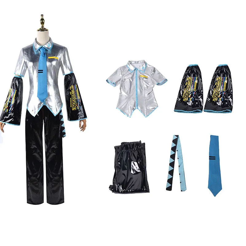 Vocaloid Hatsune Miku Mikuo Male Cosplay Costume